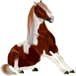 Reitpferd Paint Horse Overo-Fuchsschecke