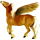 Pegasus-Reitpferd Hannoveraner Fuchs