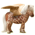 Pegasus-Pony Apfelschimmel