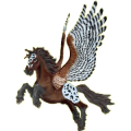 Pegasus-Reitpferd Paint Horse Overo-Fuchsschecke
