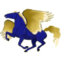 Pegasus-Reitpferd Deutsches Reitpferd Fuchs