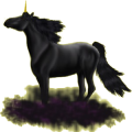 Einhorn-Pony Mausgrau