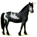 Einhorn-Pony Haflinger Palomino