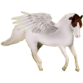 Ridpegasus Arabiskt fullblod Apelgrå