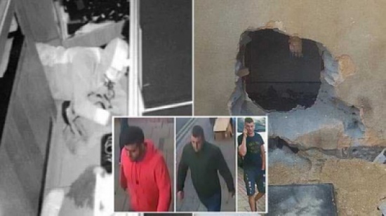 شاهد: لصوص يسرقون متجراً للمجوهرات في لندن بطريقة فريدة