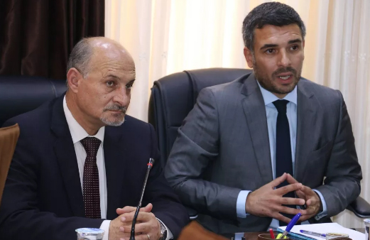 السفير الروماني يزور بلدية اربد وغرفة صناعتها