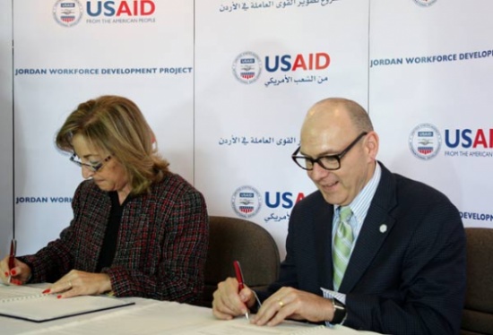 مذكرة تفاهم لتدريب وتشغيل الشباب بالزرقاء