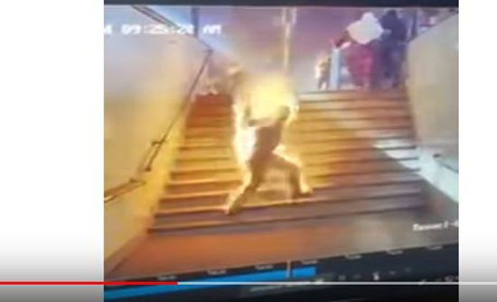 فيديو يكشف اللحظات الأولى لحادث قطار مصر