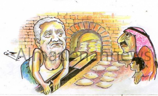 جهة مسؤولة لم تسم نفسها بعثت للمدينة نيوز تعليقا على هذا الكاريكاتير