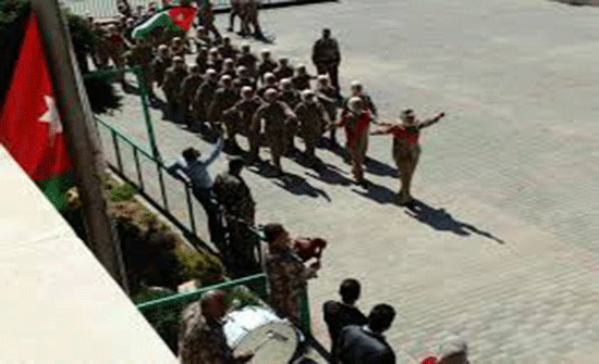 تخريج فوج لطالبات التدريب العسكري في المفرق