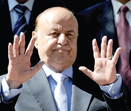 هادي يطلب من مجلس الامن التدخل من اجل صد الحوثيين