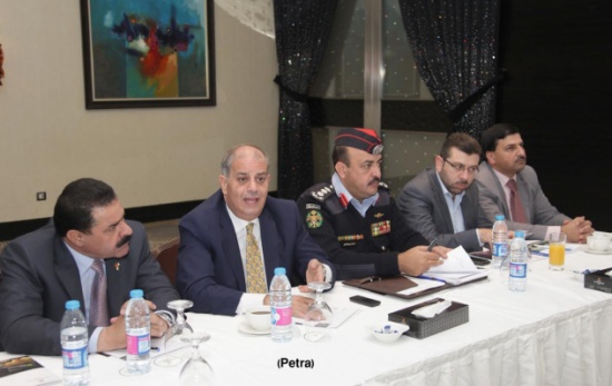 الاجتماع الحكومي الاول لدراسة تقرير المركز الوطني لحقوق الانسان