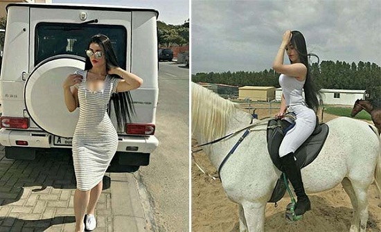 بالصور: عارضة بحرينية تمتلك 27 سيارة وتقدر ثروتها بـ280 مليون دولار