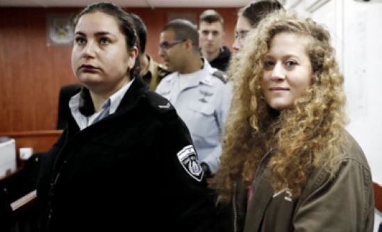 الحكم على عهد التميمي بالسجن 8 أشهر