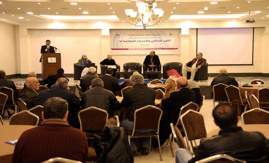 ورشة عمل بعنوان "التغير المناخي والتحديات المصاحبة له" في نقابة المهندسين