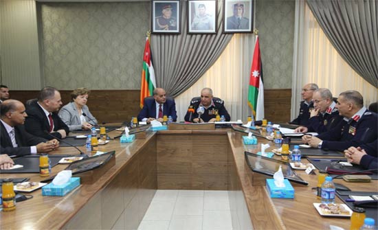 البزايعة يلتقي المنسق الحكومي لحقوق الإنسان