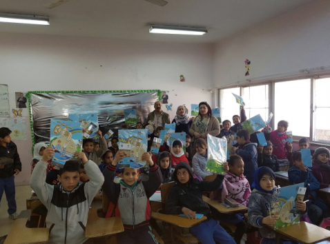 وزارة المياه والري تنظم حملة توعوية لطلبة المدارس في لواء الرصيفة