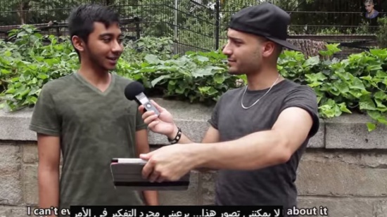 بالفيديو : ماذا يعرف الشعب الامريكي عن الانتهاكات التي  تحصل في فلسطين