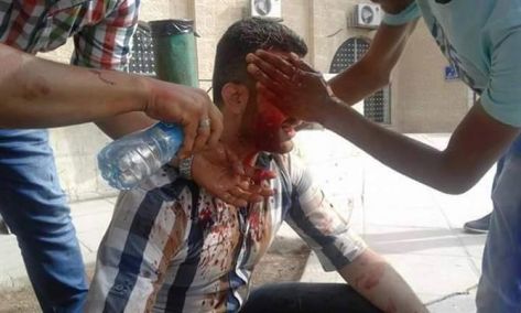 بالصور.. أعمال شغب خلال انتخابات في مجلس طلبة ''البوليتكنك''