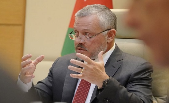 الملك يلتقي رئيس مجلس النواب العراقي