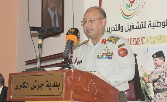 اللوزي يطلق الحملة الوطنية للتشغيل والتدريب في جرش اللوزي يطلق الحملة الوطنية للتشغيل والتدريب في جرش