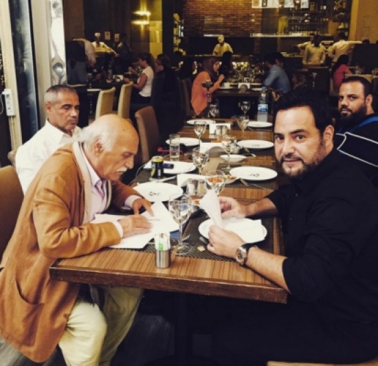 عاصي الحلاني مع طلال حيدر وتحضير لعمل جديد