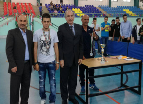 جامعة إربد الأهلية تحصل على المركز الثالث في بطولة جامعة فيلادلفيا لكرة الطاولة