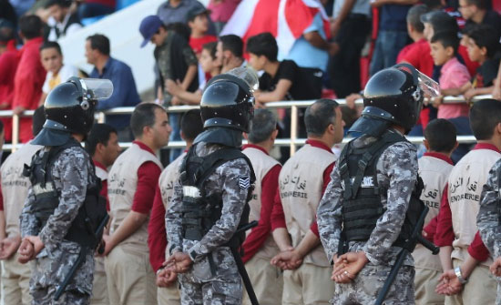 نص تحذير الدرك بشأن مباراة الوحدات والفيصلي