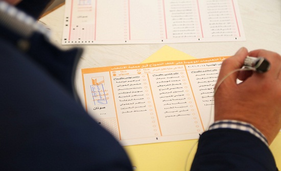 صور : اغلاق صناديق الاقتراع في انتخابات هيئة المكاتب الهندسية
