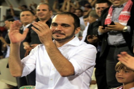 الأمير علي يثني على وصول النشامى الى الملحق الآسيوي