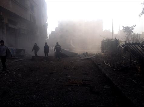 براميل الموت تحط رحالها في داريّا