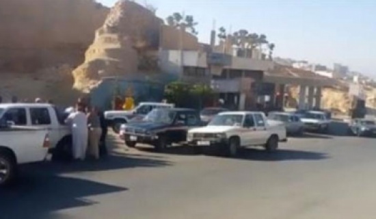 اعتصام لأصحاب سيارات" البك اب" في جرش اعتصام لأصحاب سيارات" البك اب" في جرش