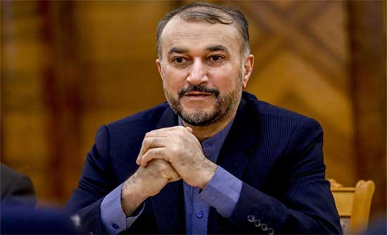 مفاوضات فيينا.. عبد اللهيان: واشنطن أعربت عن حسن نيتها لكنها لم تقدّم مبادرات جدية مفاوضات فيينا.. عبد اللهيان: واشنطن أعربت عن حسن نيتها لكنها لم تقدّم مبادرات جدية