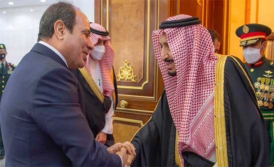 في الرياض.. الملك سلمان يلتقي الرئيس المصري في الرياض.. الملك سلمان يلتقي الرئيس المصري