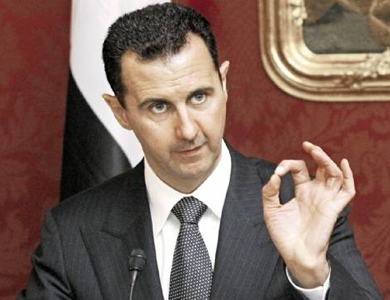 الأسد يؤيد “أي جهد دولي” يصب في مكافحة الارهاب الأسد يؤيد “أي جهد دولي” يصب في مكافحة الارهاب