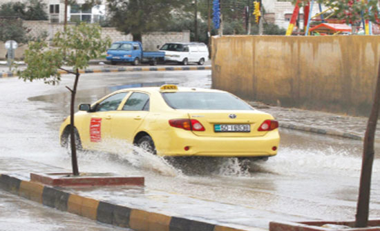 كميات الهطول المطري في اربد تتجاوز المعدل العام