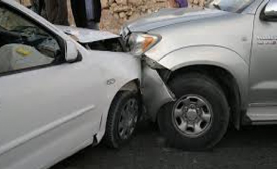 جروح و رضوض اثر حادث سير في المفرق