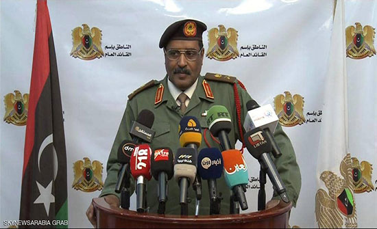 المسماري: ضرباتنا دقيقة وتتفادى المدنيين في طرابلس المسماري: ضرباتنا دقيقة وتتفادى المدنيين في طرابلس