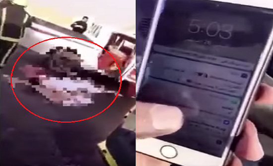 فيديو| مؤثر .. أمّ سعودية تراسل ابنها على هاتفه لحظة وفاته في حادث سير مروع! فيديو| مؤثر .. أمّ سعودية تراسل ابنها على هاتفه لحظة وفاته في حادث سير مروع!