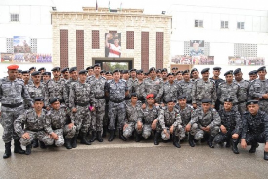 تخريج دورة لياقة بدنية في قوات الدرك