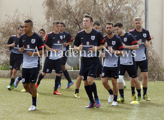 بالصور : تدريبات منتخب انجلترا في الاردن بالصور : تدريبات منتخب انجلترا في الاردن