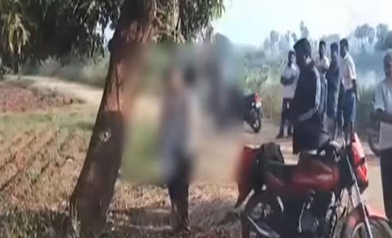 زوجان يشنقان أنفسهما في شجرة على الطريق (فيديو) زوجان يشنقان أنفسهما في شجرة على الطريق (فيديو)