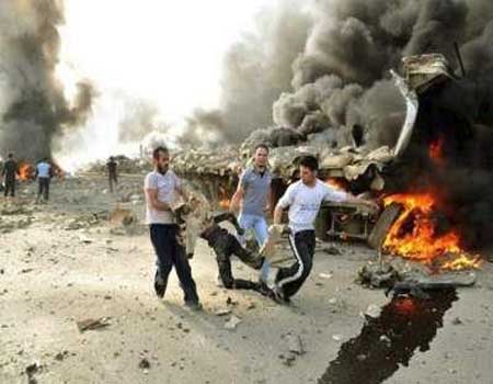 سورية: 16 شهيداً فلسطينيًا بتفجير استهدف مسجدًا