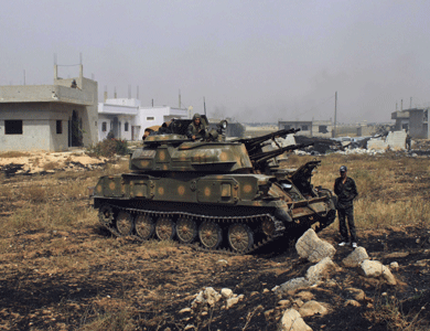 اشتباكات وقصف في مناطق متفرقة من سورية