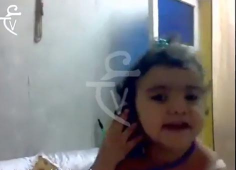 طفلة تشتم من يعاكسها