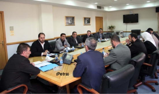 الطراونة يستقبل نقيب المعلمين واعضاء النقابة الطراونة يستقبل نقيب المعلمين واعضاء النقابة
