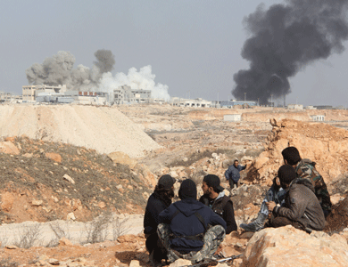 الجيش الحر: 57 غارة جوية على مدينة يبرود خلال أسبوعين من الهجوم عليها الجيش الحر: 57 غارة جوية على مدينة يبرود خلال أسبوعين من الهجوم عليها