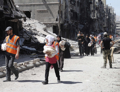 الأمم المتحدة: موافقة دمشق ضرورية لتسليم المساعدات عبر الحدود