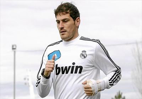كاسياس يعود لتدريبات ريال مدريد كاسياس يعود لتدريبات ريال مدريد