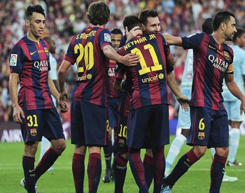 سداسية نظيفة لبرشلونة وريال يعود منتصرا سداسية نظيفة لبرشلونة وريال يعود منتصرا